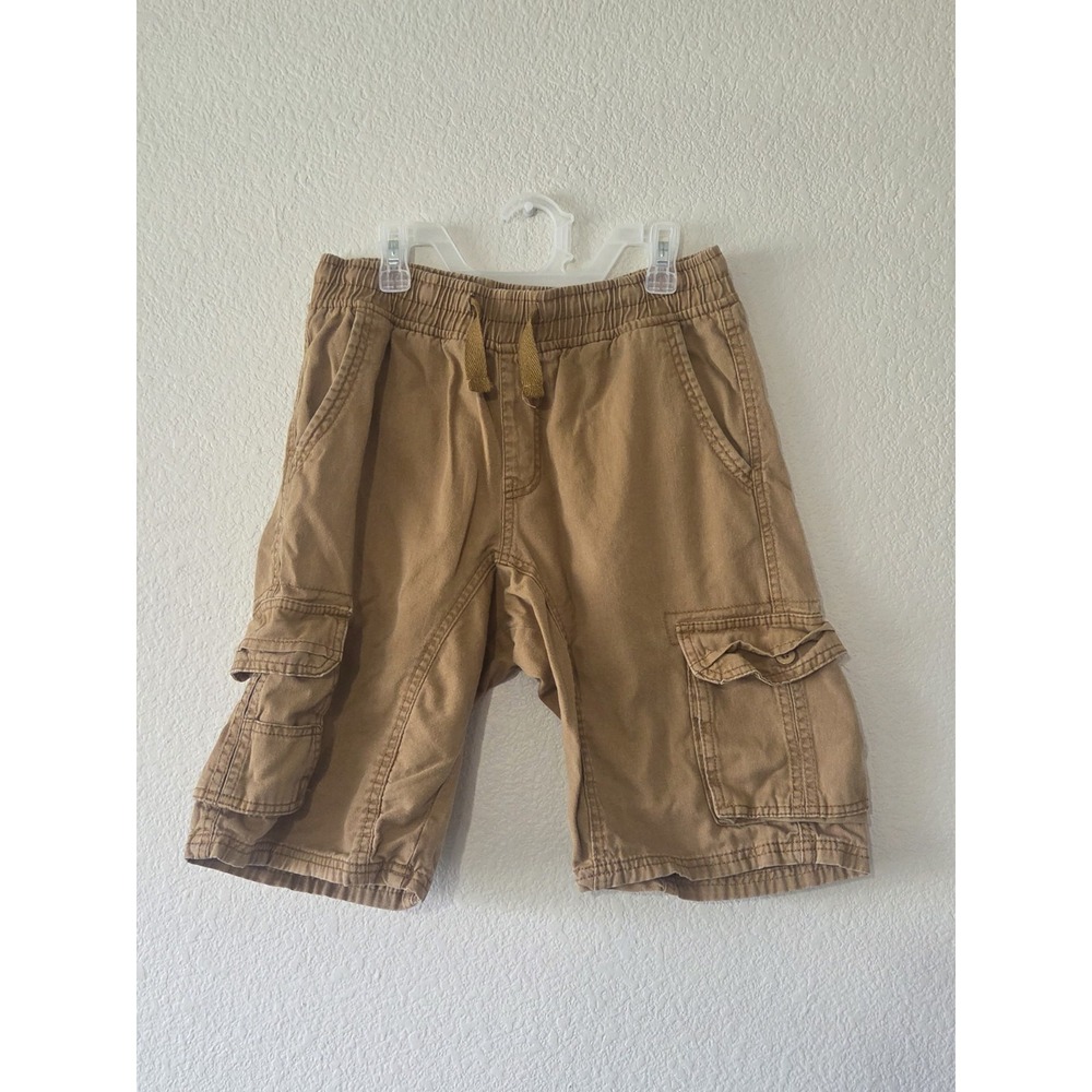 Vintage Southpole Cargo Shorts Boys XL Size 18-20 Brown Tan Knee Length Y2K